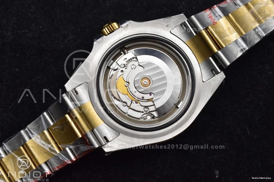 A2824 Black Tone YG SS Best Edition SS Upgraded V Sea-Dweller on Two GMF Bracelet 1061 YG Dial 126603 0203